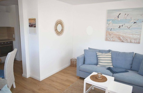 Timmendorfer Strand Apartment | Fischerhus vacation apartment deck 2