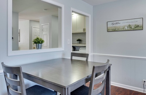 Fishers House | Fishers Home w/Deck & Grill: Walk Downtown!