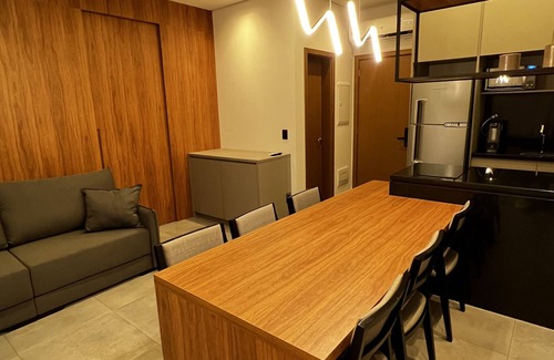Ribeirao Preto Apartment | Fit new. Bedroom and livingroom.