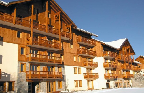 La Toussuire Apartment | Fitness, swimming pool, sauna, hammam, terrace, balcony, tv, ski locker, 40m², La Toussuire