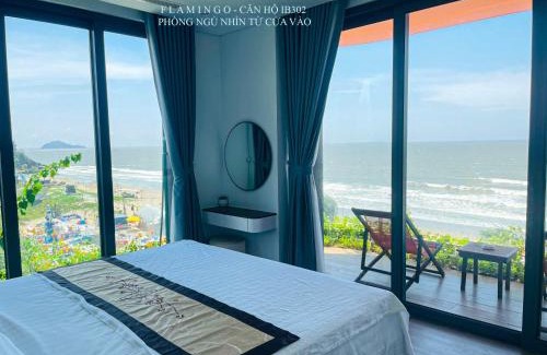 Hoang Hoa Apartment | Flamingo Hải Tiến - Căn góc 2 Phòng - View 2 mặt biển