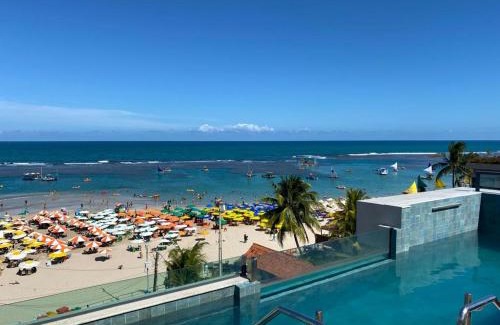 Pontal de Serrambi Apartment | Flat beira mar com varanda em Porto de Galinhas