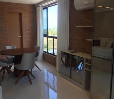 Ponta de Campina Apartment | Flat novo e estiloso na praia Ponta de Campina