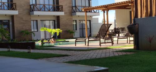 Caueira Apartment | Flat Praia da Caueira - Flat com piscina a 100m da praia