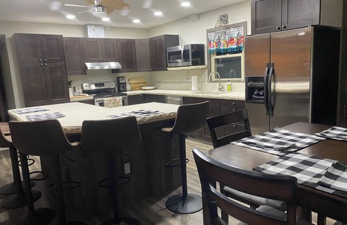 Morris County House | Flint Hills Hideout is a 4 bed, 2 bath, house in the heart of the Flint Hills.