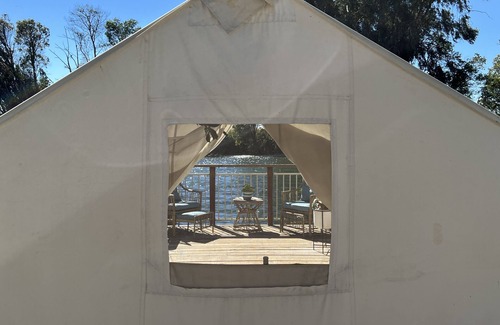 Isleton House | Floating Sunset Cabana #1
