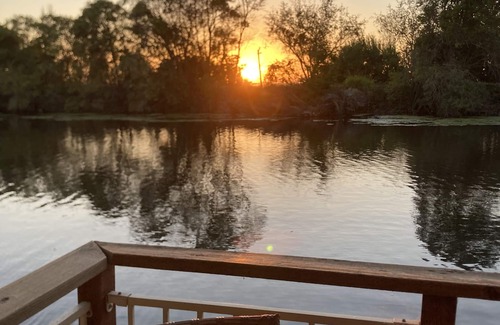 Isleton House | Floating Sunset Cabana #1