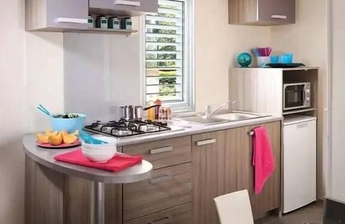 La Romieu House | Florence Campsite * - Mobil Home Cottage Comfort Plus 3 rooms 4/6 people