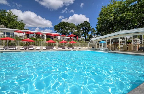Vannes House | Flower Camping Le Conleau * - Mobil-home COMFORT 18m2 (1 bedroom) + terrace semi-covered 3 people