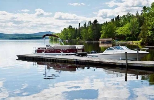 Oquossoc House | Flybuck - Shared waterfront area on Rangeley Lake