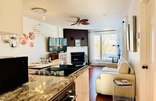 Magog Apartment | Folie d'O, Sauna,Spa,Lac,gym