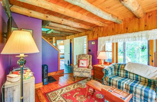 Plainfield House | Forest Hideaway in Plainfield Hike, Paddle and Ski