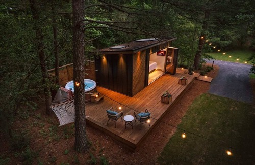 Guntersville Apartment | Forest Hideaway Summa