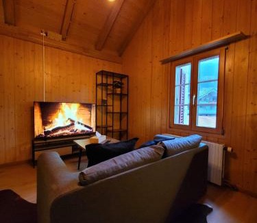 Leissigen Apartment | Forest View Apartment in Leissigen by Interlaken with No Kitchen