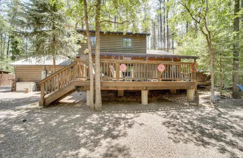 Christopher Creek House | Forested Payson Cabin By Mogollon Rim Hike and Play