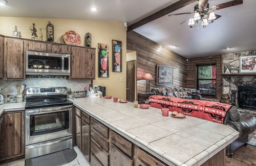 Ruidoso Cabin | Fort Getaway | Huge Wraparound Deck, Bonfire Area