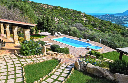 Olbia Villa | Four bedroom villa with sea view and private pool, Costa Smeralda, San Pantaleo,