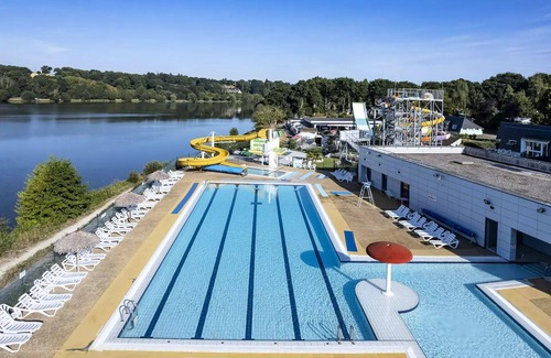 Jugon-les-Lacs-Commune-Nouvelle House | Camping Au Bocage du Lac* - Mobile home PREMIUM - 2 bedrooms - 2 bathrooms 4 people