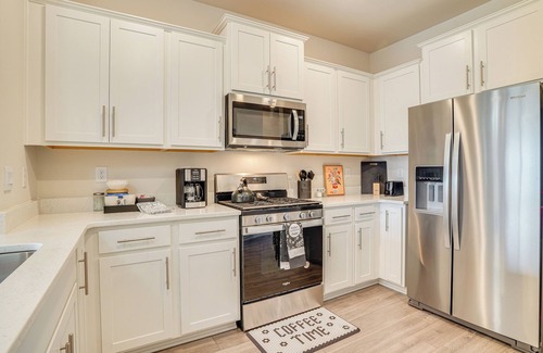 Frederick House | Frederick Townhome w/Balcony, Close to Parks!
