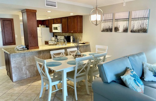Lower Grand Lagoon Condo | FREE BEACH SETUPS! 1st FL MOONSPINNER 110 OCEANVIEW-POOL WALKOUT🩵 PARK BY DOOR!