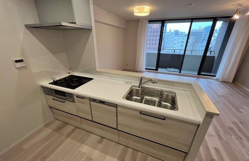 Kitahorie Apartment | Free room Horie Park Shinsaibashi, Horie and Namba are within walking distance. The room can accommodate up to 6 people, so you can spend a period of time as if you were in a camp.