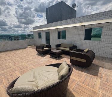 Garanhuns Apartment | Freedom Rooftop - Temos tomada 20A para EV