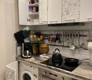 Ciekurkalns Apartment | Frendly Flat Free WiFi & Parking Kitchen Equipment Cosy