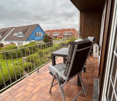Friedrichskoog-Spitze Apartment | Frieda - Ferienwohnung mit Deichblick