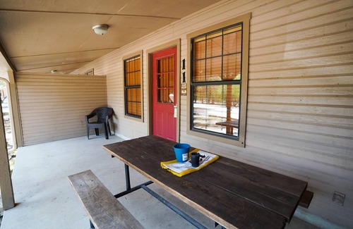 Sabinal Cabin | Frio Country Resort - Within walking distance to the Frio River!