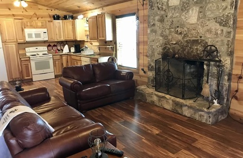 Leakey Cabin | Frio River Cabin West LLC , instant booking available for FAMILY guests ONLY