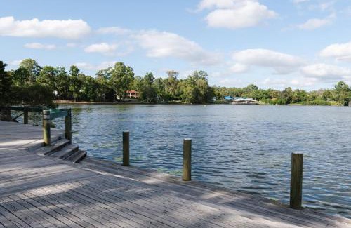 Forest Lake House | Front Lake View 4Bed Home with Pool and Mins to Mall