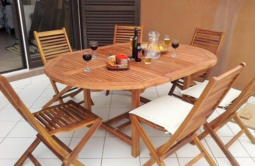Santa Maria Apartment | Frontline, Beachfront, Huge 2 Bedrooom, Luxury Ground Floor Apartment