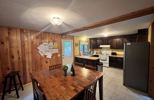 Standish House | Frye Island 3br +Loft Home w/Semi-Private Beach, Dock, & Mooring Across Street