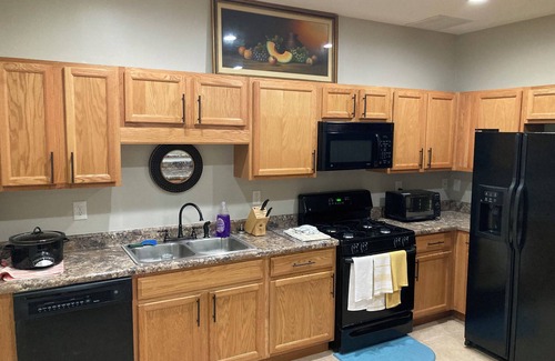 Braselton Apartment | Full bed, closet, mounted tv. Entire apartment included at this fabulous rate.