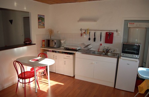Florac Apartment | Full Center of Florac, view of the Causse Méjean