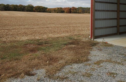 Carterville House | Full Hook, Covered, Private RV Pull Through Spot in Southern Illinois