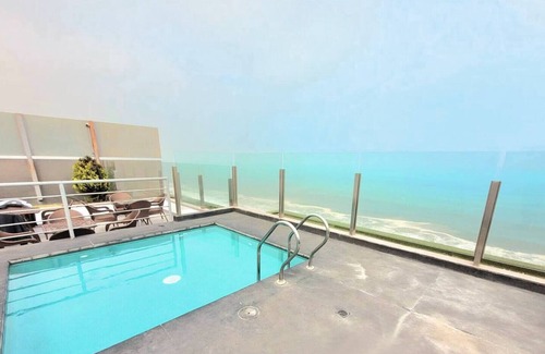 San Miguel Apartment | Fully equipped family apartment/Oceanfront Condo.