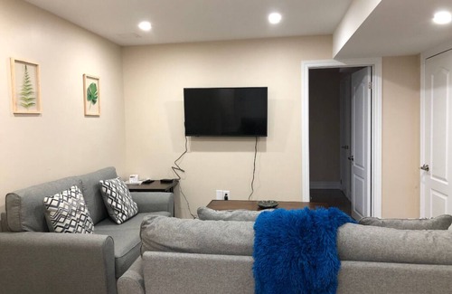East Credit Apartment | Fully Furnished 2 bedroom basement apartment for a family