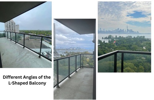 Humber Bay Condo | Fully Furnished one bedroom High-Rise with Stunning Sunrise & Sunset Views