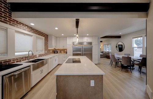 Sheridan House | Fully remodeled corner home, 3 blocks from Main Street and across from the park.