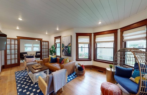 Clear Lake House | Fully renovated home; 2 blocks from beach & downtown!