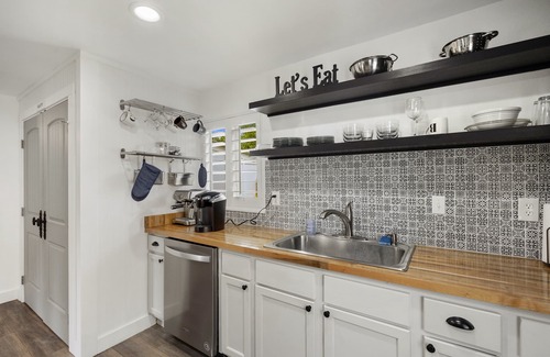 Johnson City House | Fully restored 1960s home, large corner lot, 6 Beds, blocks from town center.