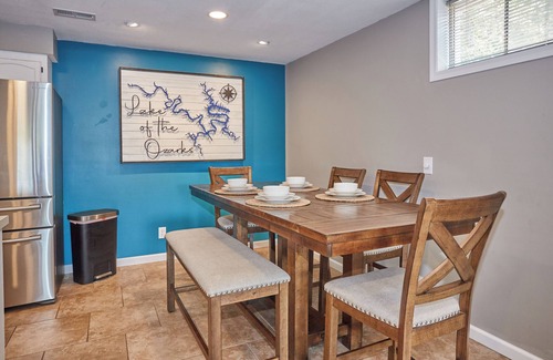 Gravois Mills House | Fun-Filled Family Getaway! 5BR Lakefront w/Hot Tub, Fire Pit & Dock Toys