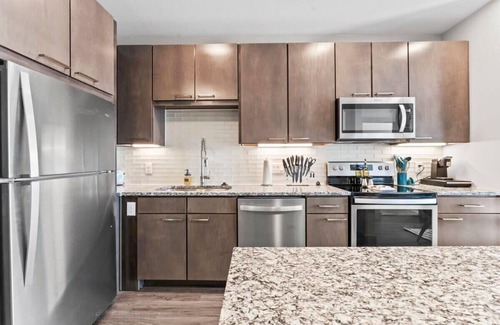 Montopolis Apartment | Fun king 1BR suite close to Downtown w/gym