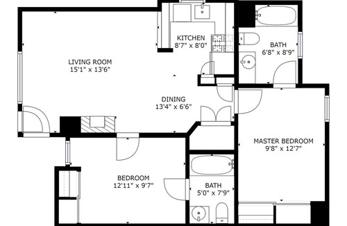 Walnut Creek Apartment | Furnished 2BR in Walnut Creek, Pool + Parking