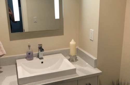 South Newton House | Furnished Bedroom in Stylish Home