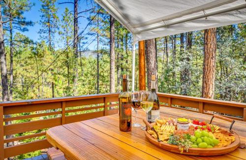 Pine House | Furnished Deck and Forest Views Pine Retreat!
