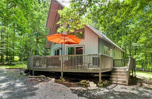 Albrightsville House | Furnished Deck and Fire Pit Poconos Outdoorsy Gem