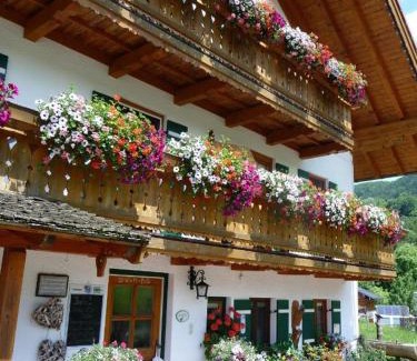 Marktschellenberg Apartment | Gästehaus Pfeffererlehen