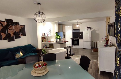 Saint-Ame Apartment | Gîte 3 Pièces en RDC Avec Jardin et Parking Privatifs